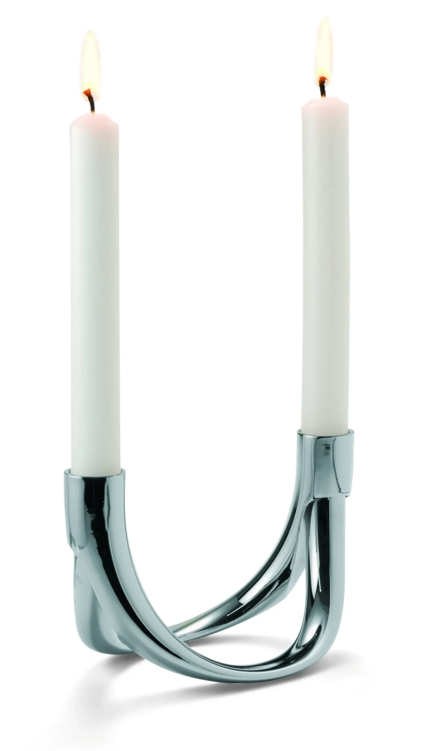 New Philippi - Bow candle holder, 2 pcs set