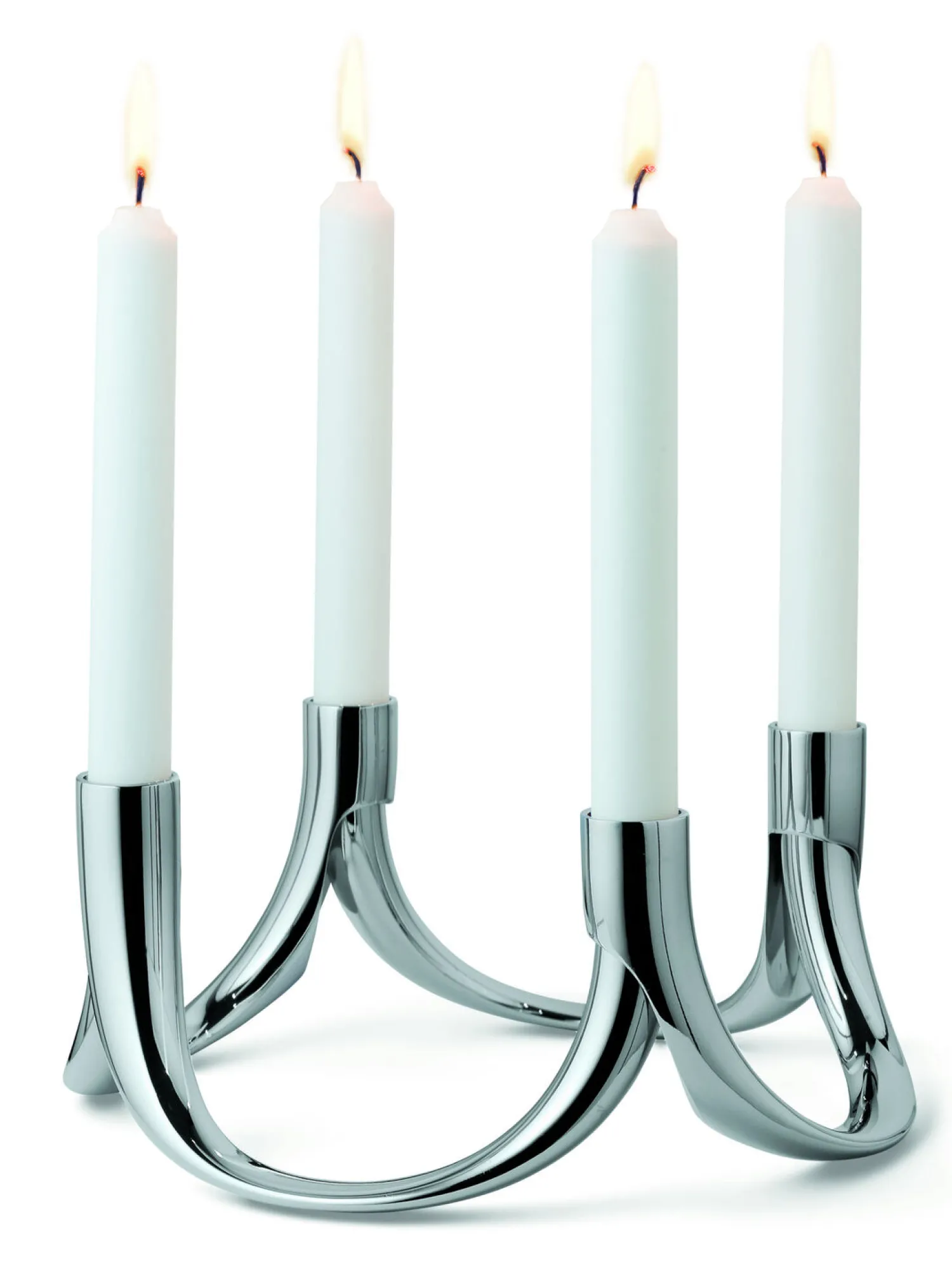 New Philippi - Bow candle holder, 2 pcs set