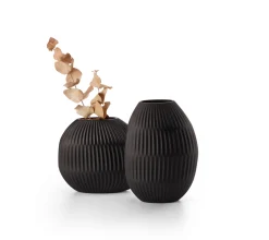 Hot Philippi - Noir vase horizontal
