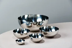 Hot Piet Hein - Skål dia. 10,5 cm. Rustfrit stål - blank