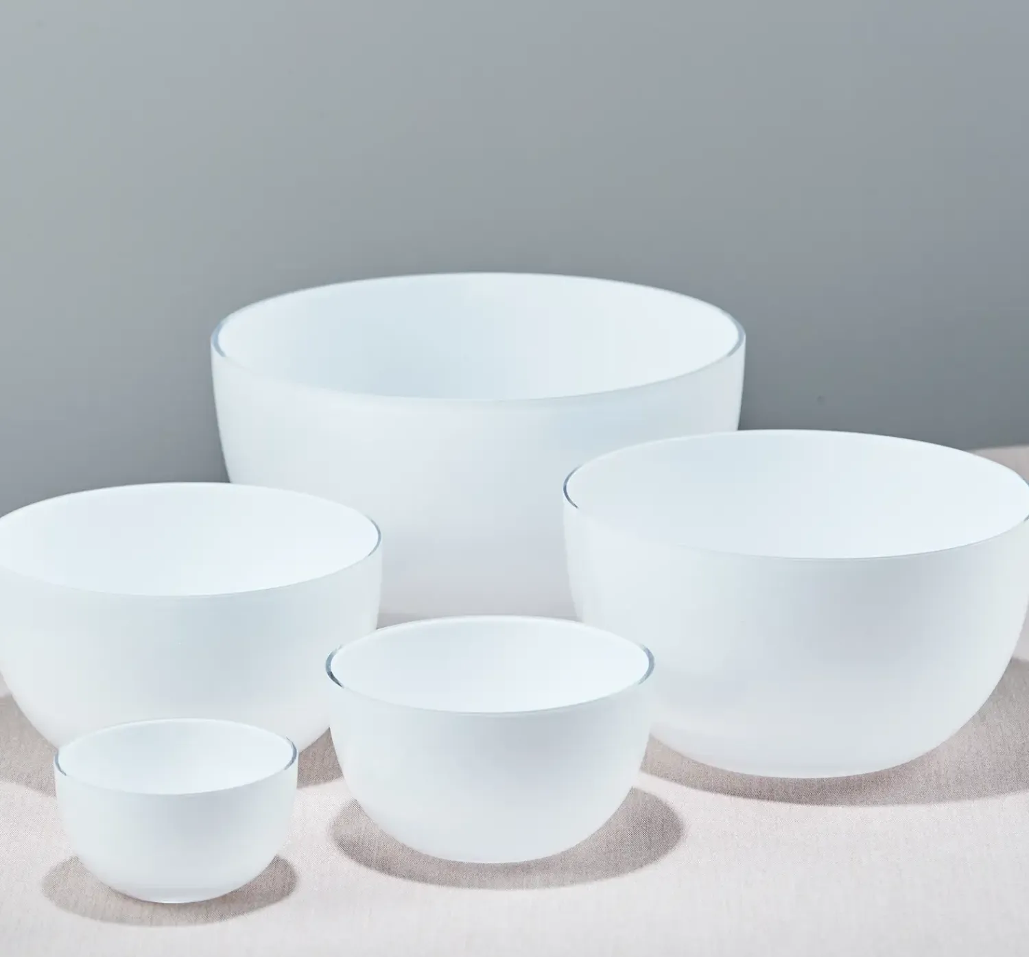 Online Piet Hein - Skål glas 21 cm - OPAL