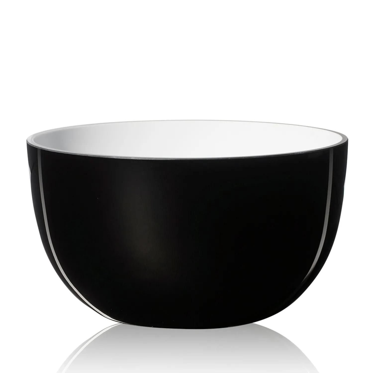 Piet Hein - Skål glas 26 cm - SORT
