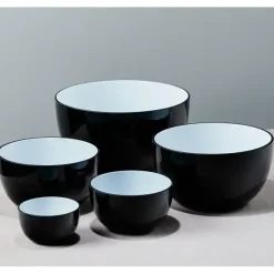 Outlet Piet Hein - Skål glas 18 cm - SORT