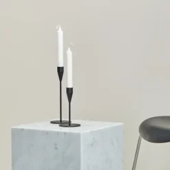 New Piet Hein - SORT Lysestage Venus 21 cm