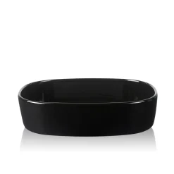Outlet Piet Hein - Superellipsefad porcelain 23*30*7 cm HØJ/Sort