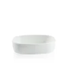 Best Piet Hein - Superellipsefad porcelain 19*25*6,5 cm - HVID HØJ