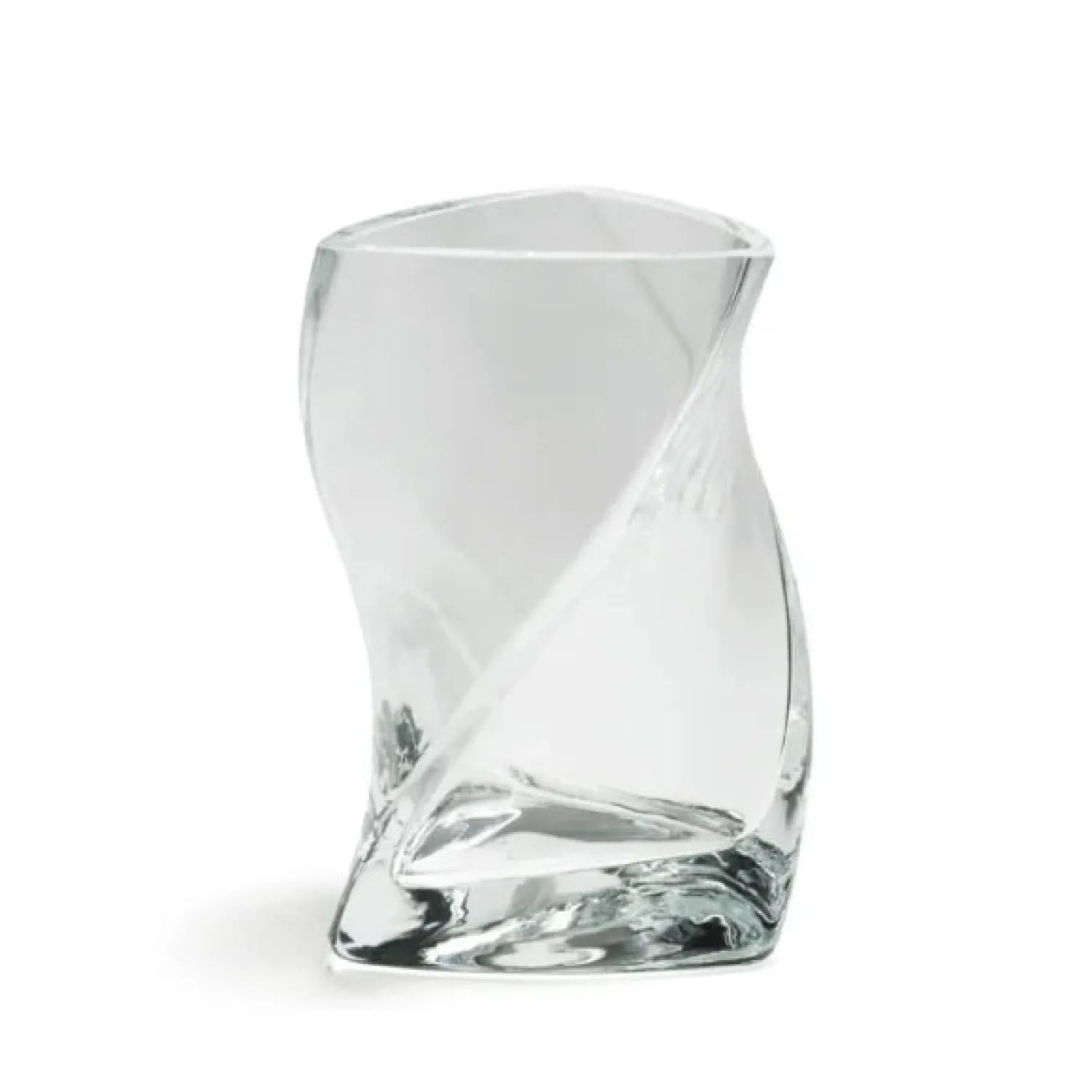 Outlet Piet Hein - TWISTER-vase 16 cm - Klar ( 1 lag glas )