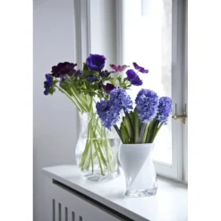 Piet Hein - TWISTER-vase 16 cm - OPAL ( 2 lag glas )