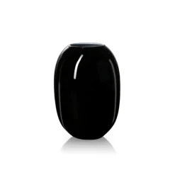 Piet Hein - Vase glas 50 cm - SORT-OPAL
