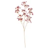 Clearance Present time - Artificial flower Babybreath red ochre