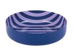 Present time - Bowl Animado medium cobalt blue w. soft purple