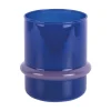 Hot Present time - Candle holder Animado Anillo cobalt blue w. soft purple