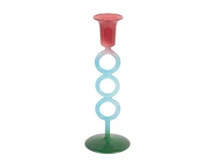 Hot Present time - Candle holder Anillo Vivo medium multi colour warm purple