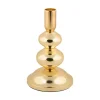 Sale Present time - Candle holder Dazzle small gold plated