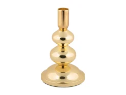Sale Present time - Candle holder Dazzle small gold plated