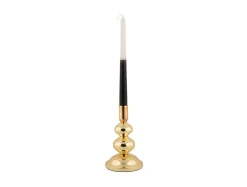 Sale Present time - Candle holder Dazzle small gold plated
