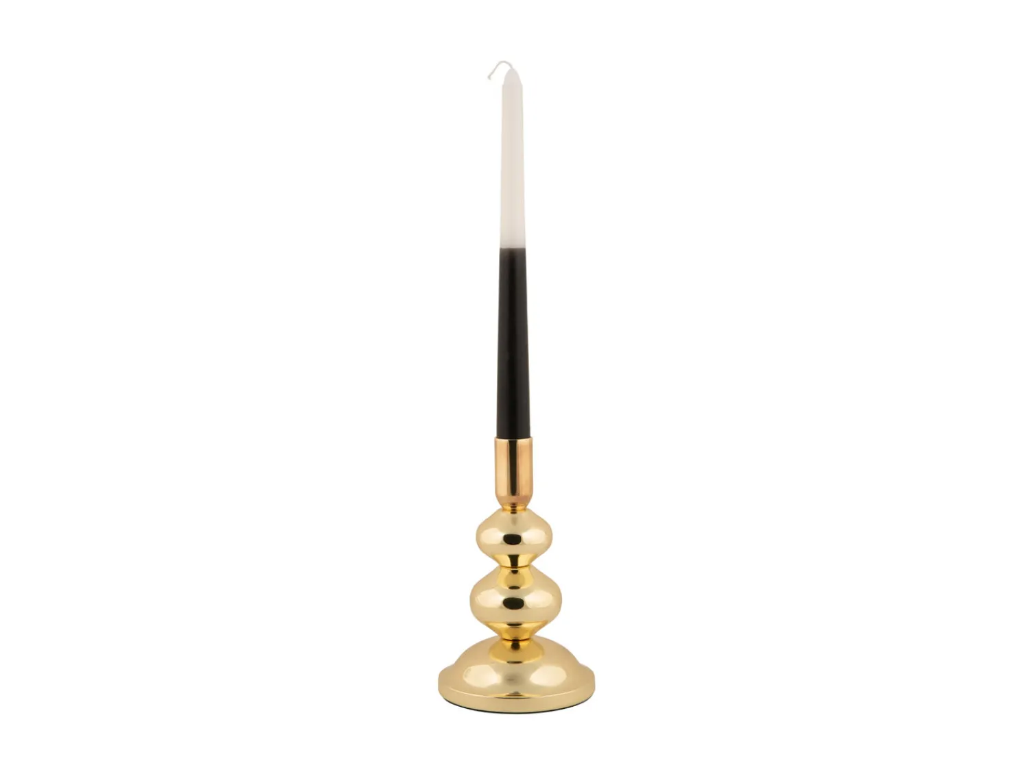 Sale Present time - Candle holder Dazzle small gold plated