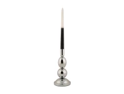 Sale Present time - Candle holder Dazzle medium chrome plated