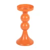 Discount Present time - Candle holder Funky medium bright orange