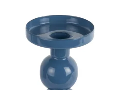 Outlet Present time - Candle holder Funky large classic blue