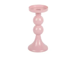 Outlet Present time - Candle holder Funky medium soft pink