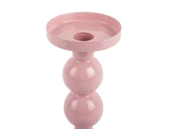 Outlet Present time - Candle holder Funky medium soft pink