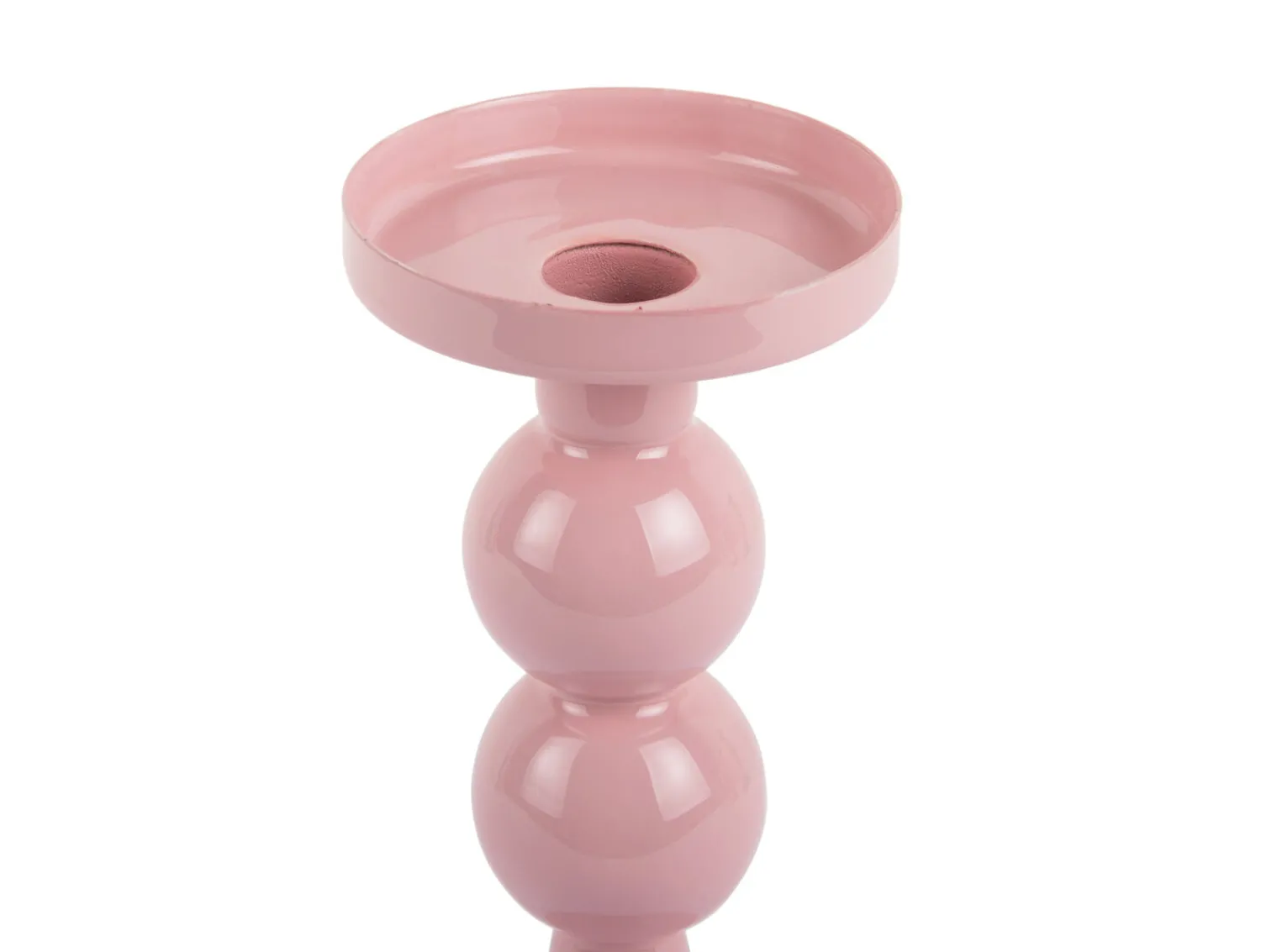 Outlet Present time - Candle holder Funky medium soft pink