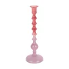 Best Present time - Candle holder Grato Mecer large warm purple to soft purple