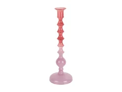 Best Present time - Candle holder Grato Mecer large warm purple to soft purple
