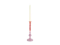 Best Present time - Candle holder Grato Mecer large warm purple to soft purple