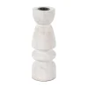 Outlet Present time - Candle holder Modelar Medium mango wood white wash