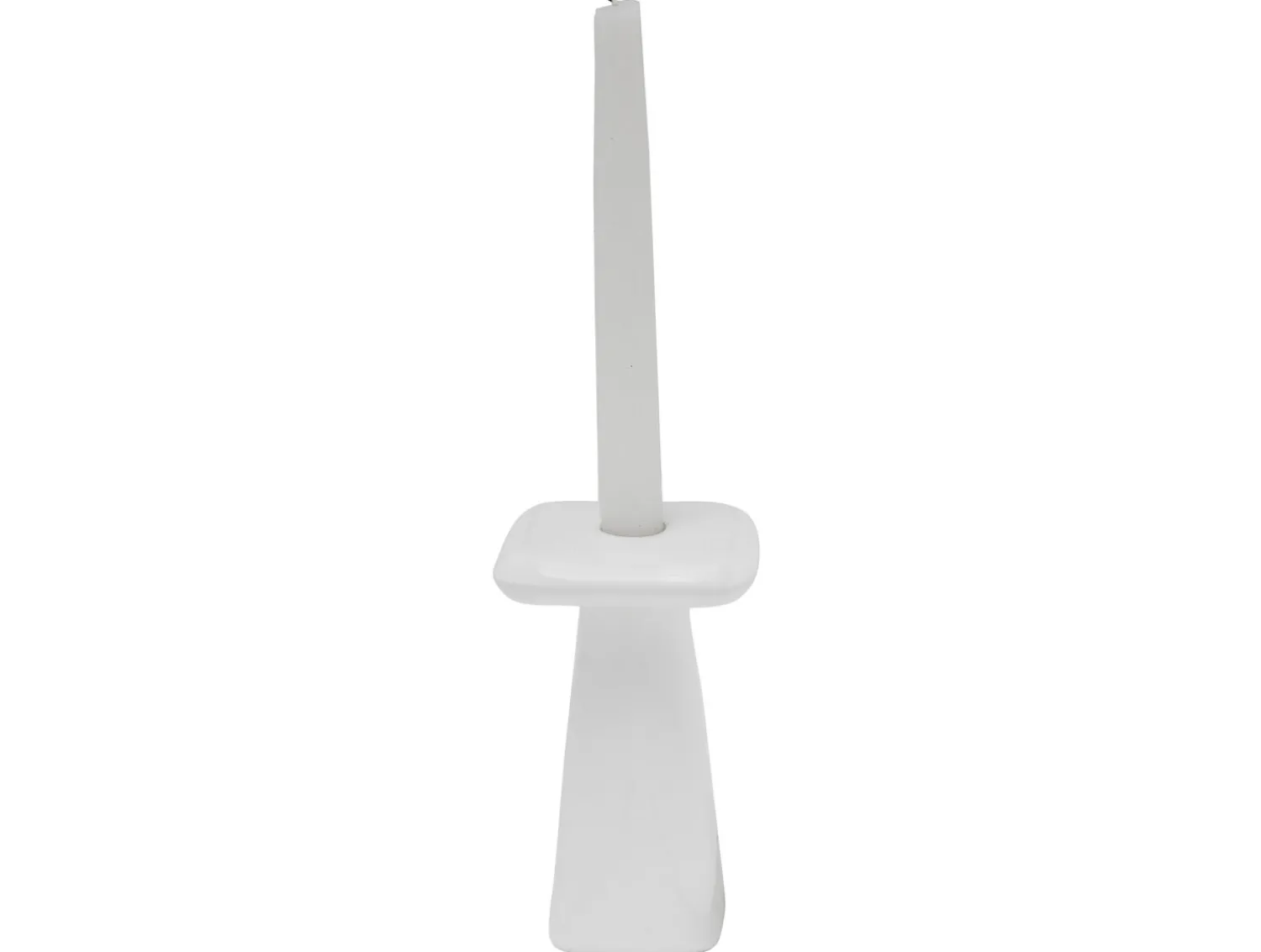 New Present time - Candle holder Roca large white