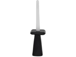 Best Present time - Candle holder Roca large black