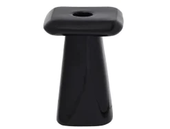 Hot Present time - Candle holder Roca medium black