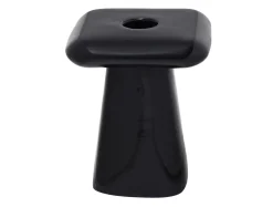 Discount Present time - Candle holder Roca small black