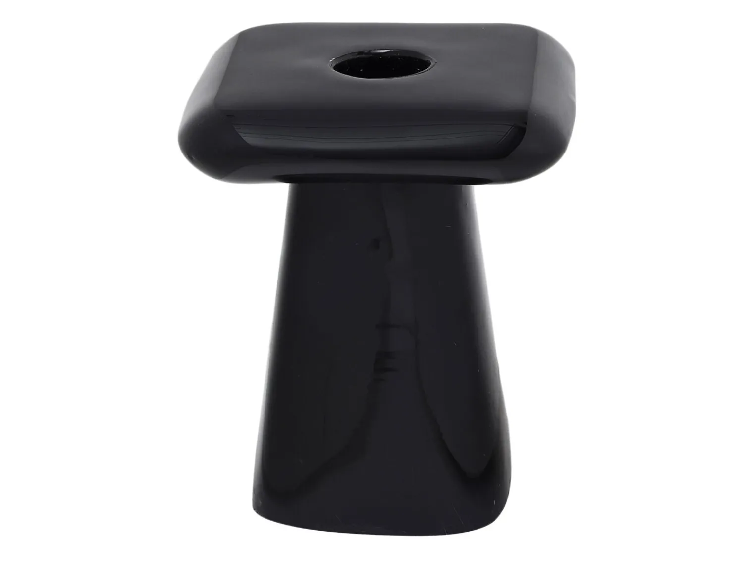 Discount Present time - Candle holder Roca small black