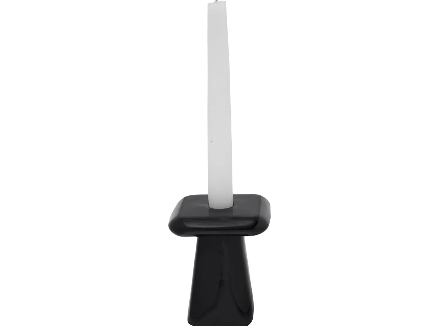 Discount Present time - Candle holder Roca small black