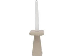 Discount Present time - Candle holder Roca large warm grey