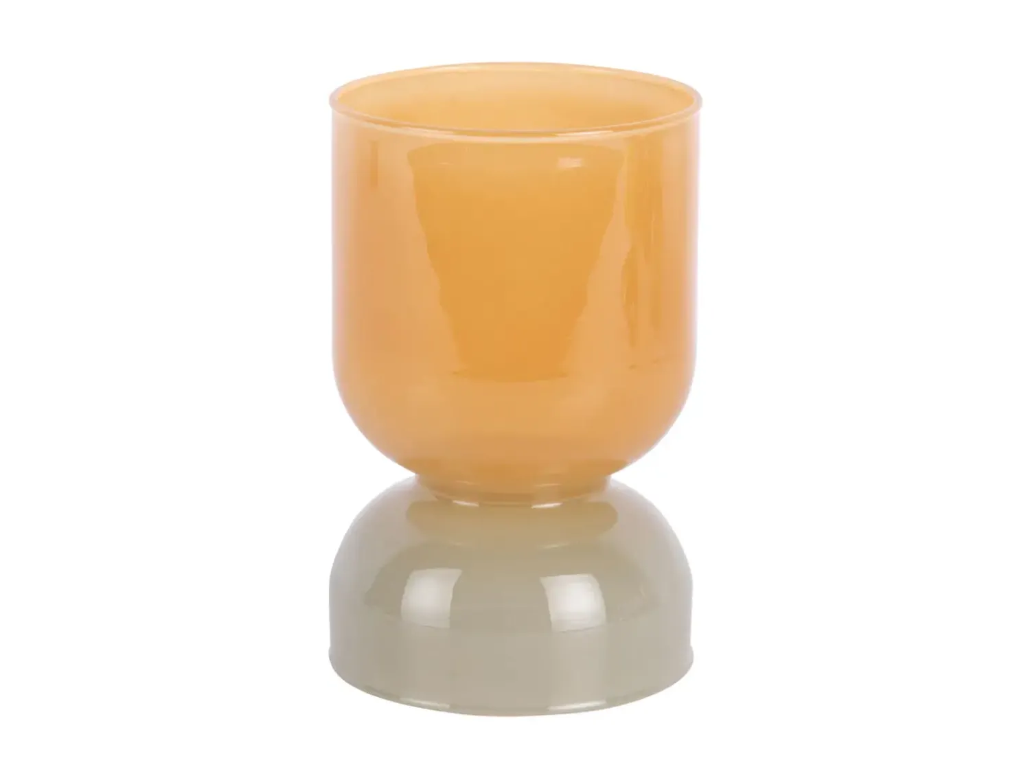 Discount Present time - Candle holder Variado Colores ochre yellow w. grayed jade