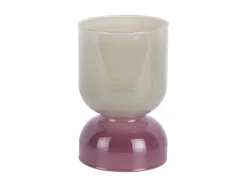 Online Present time - Candle holder Variado Colores grayed jade w. light mauve