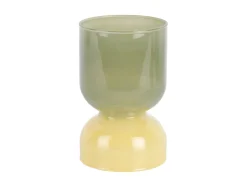 Clearance Present time - Candle holder Variado Colores jungle green w. soft yellow