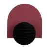 Clearance Present time - Coat hanger Single Knob red ochre