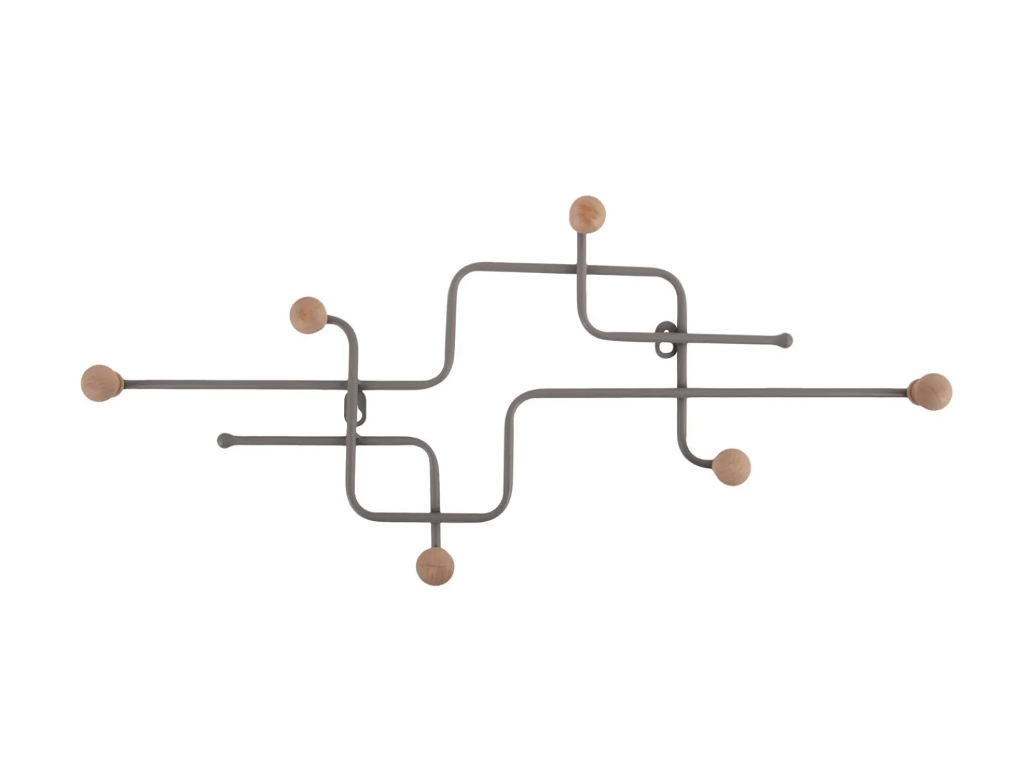 Outlet Present time - Coat rack Metro cool grey