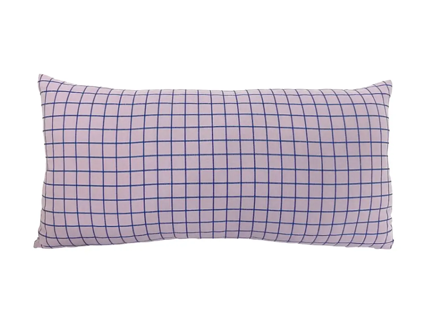 Discount Present time - Cushion Cuadro rectangle soft purple w. dark blue
