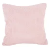 Hot Present time - Cushion Honeycomb knitted cotton soft pink