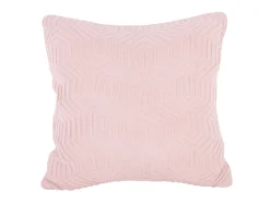 Hot Present time - Cushion Honeycomb knitted cotton soft pink