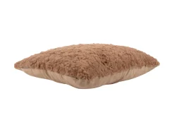 Discount Present time - Cushion Tierno furry brown
