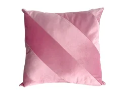 Outlet Present time - Cushion Tono square bright pink