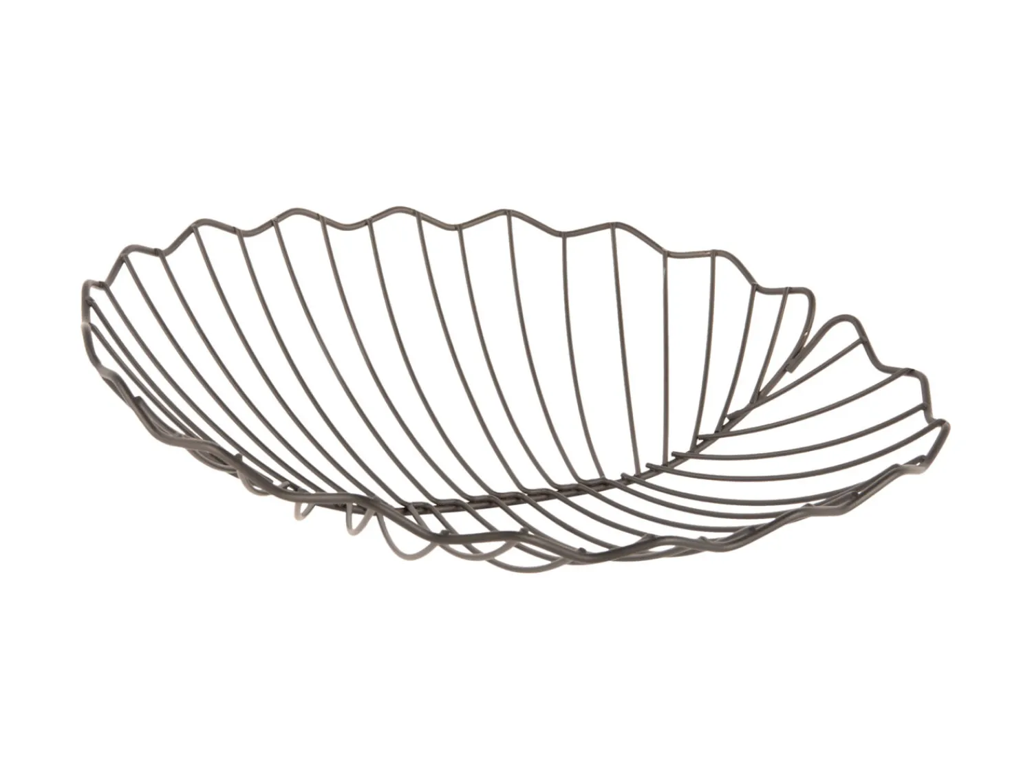 New Present time - Fruit basket Leaf iron black