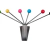 Best Present time - Hat rack Neptune chrome w. coloured balls large